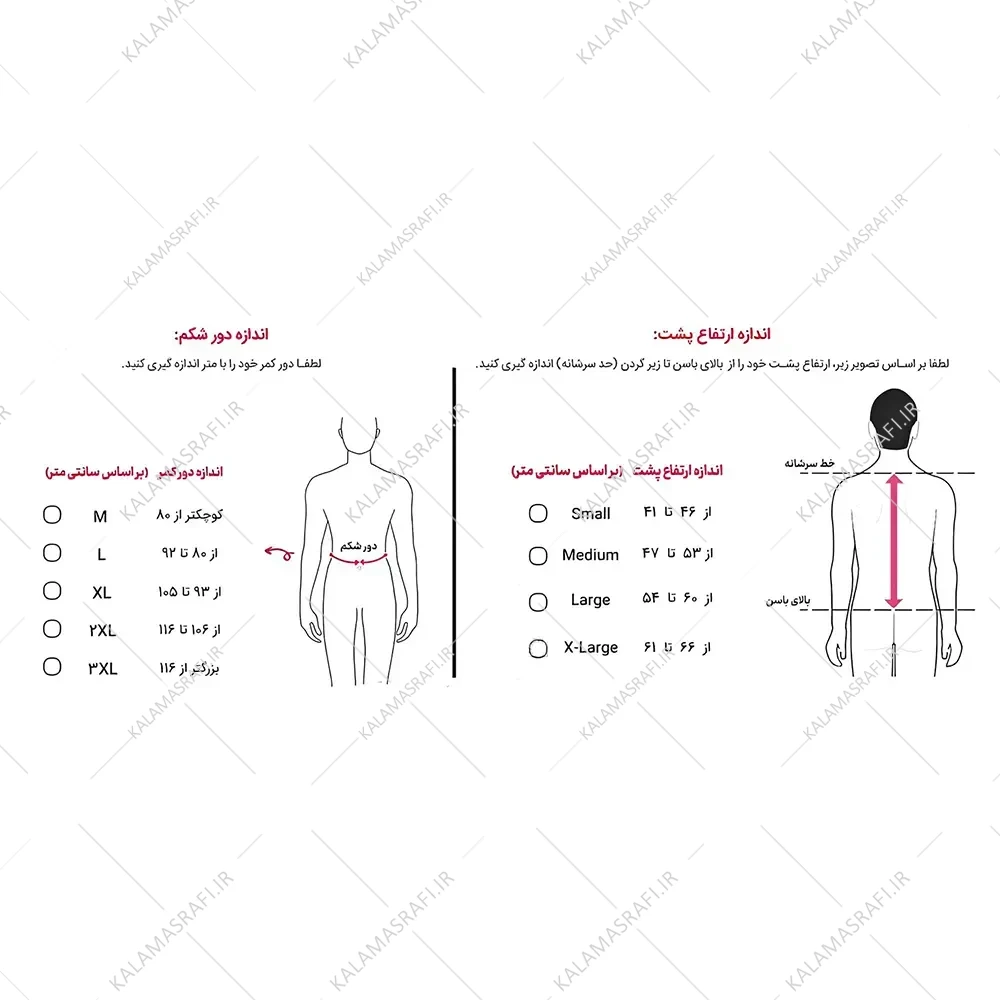 کمربند طبی قرقره ای TLSO ارتومکس