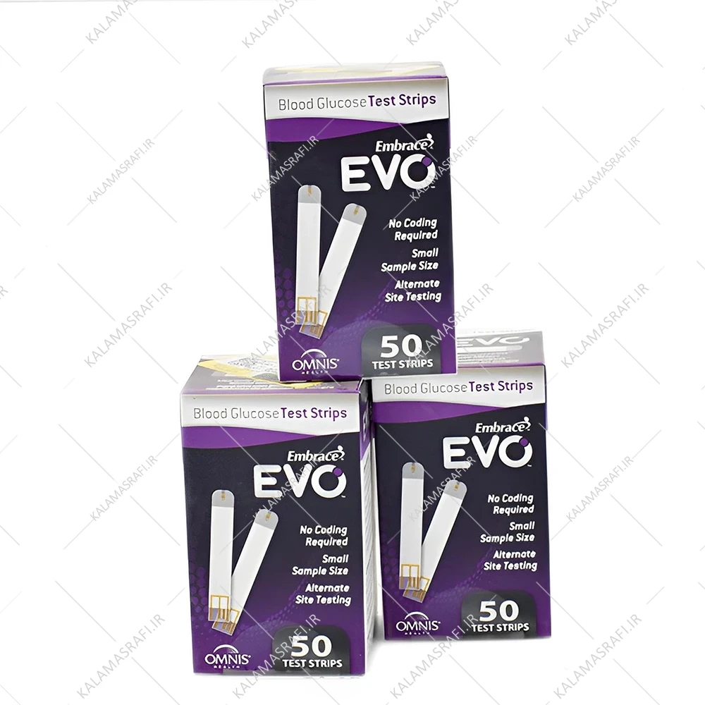 نوار تست قند خون اوو Evo